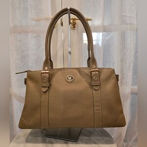 Dooney And Bourke Taupe Shoulder Bag